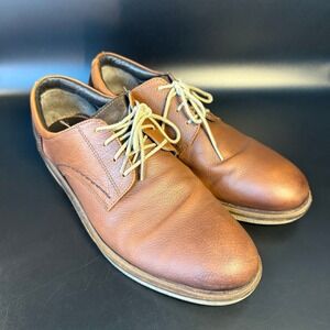 Josef Seibel Casual Leather Oxfords Comfort Shoes‎ Lace Up Brown EU 42